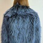 0 9190000076981 WW24C744B le voliere-amelie-ecopelliccia black & blue husky faux fur