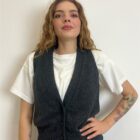 0 9190000078374 77171S vicolo-gilet in maglia misto lana