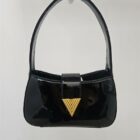 0 9190000075540 AS0028 vicolo-borsa a mano in vernice lung. cm 19 h. cm 11