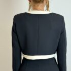 0 9190000075380 GI573 silence-limited blazer crop girocollo bottoni dorati